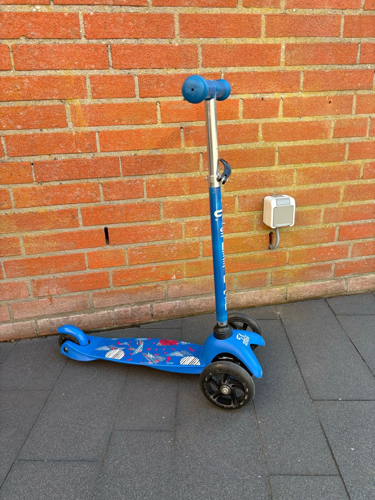 Blauwe Street Rider step voor kinderen, Fietsen en Brommers, Steps, Ophalen, Gebruikt, Gewone step