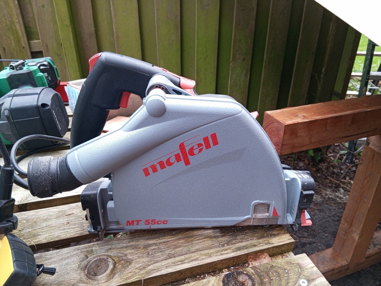 mafell invalzaag met 55 cc, Invalzaag, Ophalen of Verzenden, Zo goed als nieuw, 30 tot 70 mm