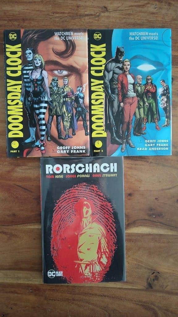 Watchmen: Doomsday Clock compleet + Rosarch HC's, Complete serie of reeks, Ophalen of Verzenden, Zo goed als nieuw, Amerika