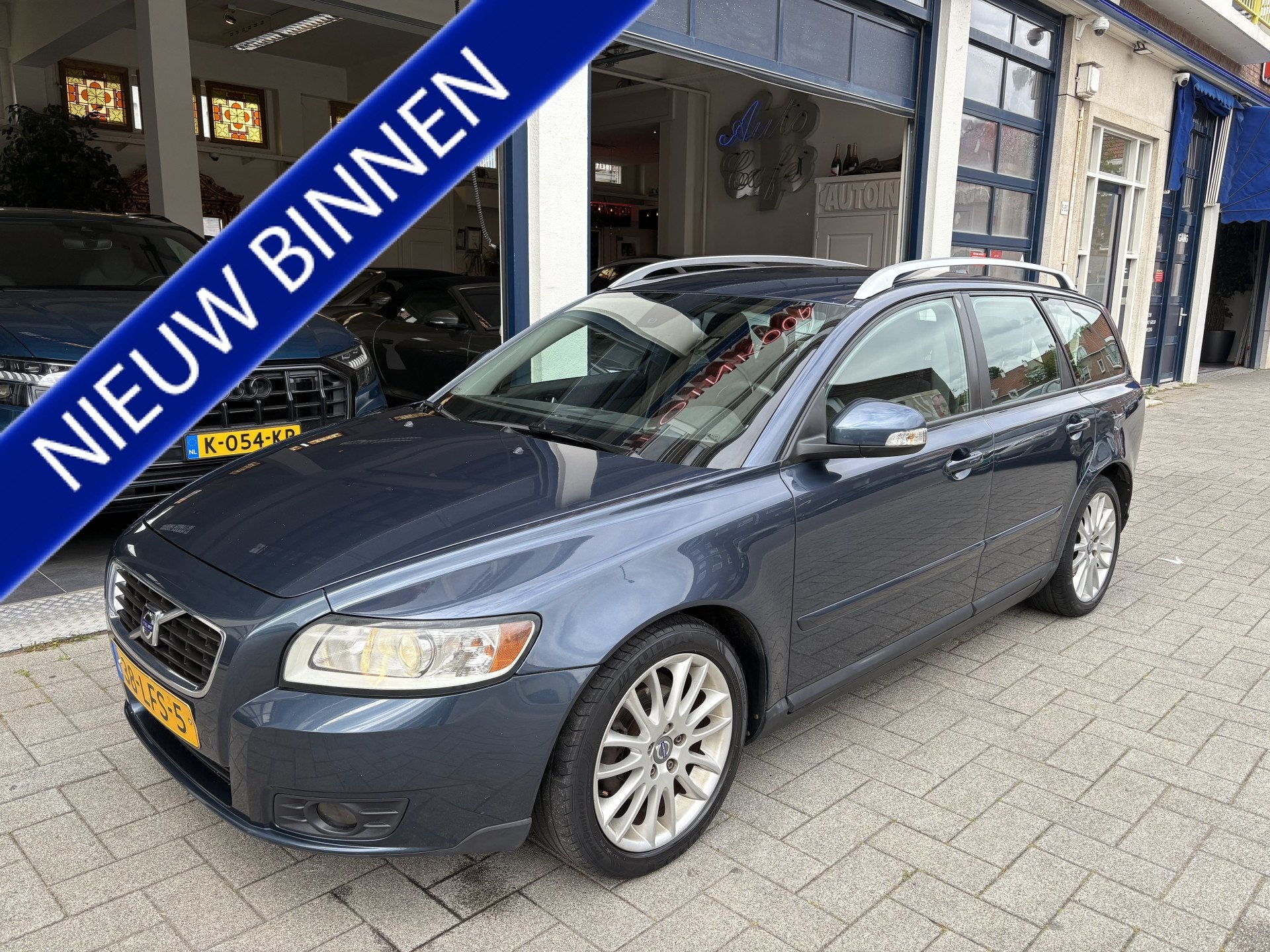 Volvo V50 1.6D S/S (bj 2010), Voorwielaandrijving, Gebruikt, 4 cilinders, Blauw
