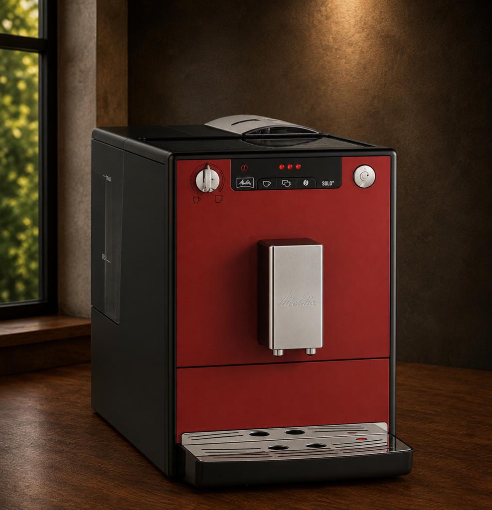 Melitta Volautomatische Espressomachine E950-204, Witgoed en Apparatuur, Ophalen, Afneembaar waterreservoir, Koffiemachine, Koffiebonen
