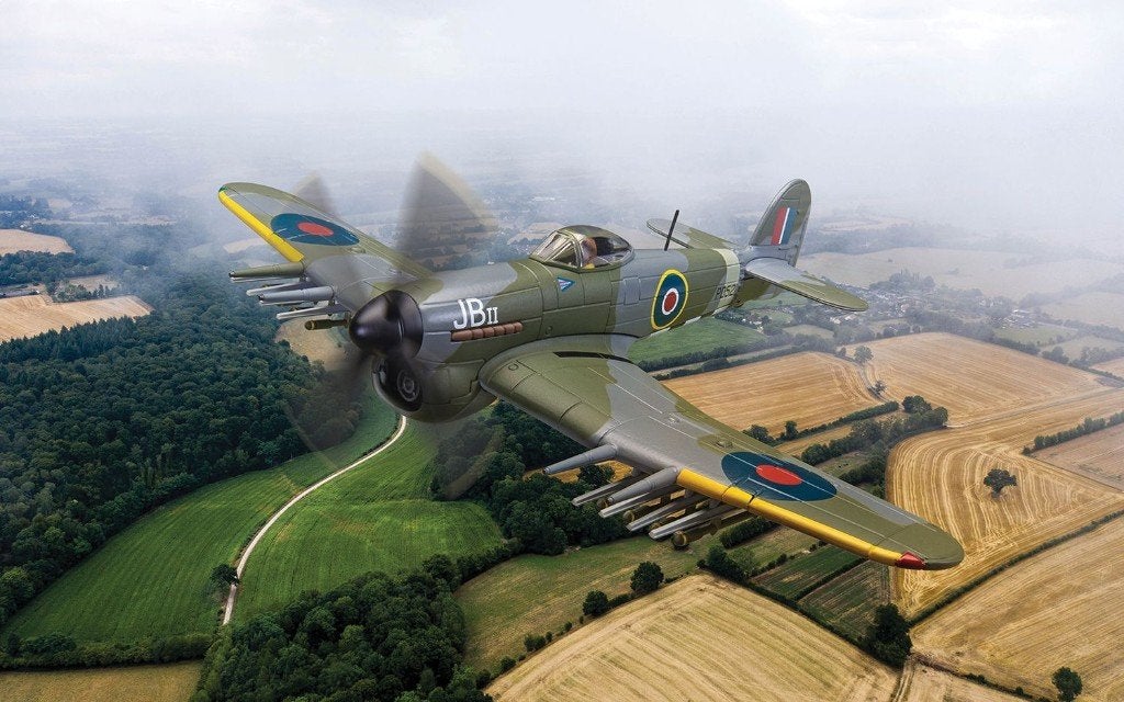 Hawker Typhoon 146 Wing Royal Air Force 1944 Corgi AA36514, Carmodel s.r.l. Viale Europa Unita snc info@modelcarswholesale.com