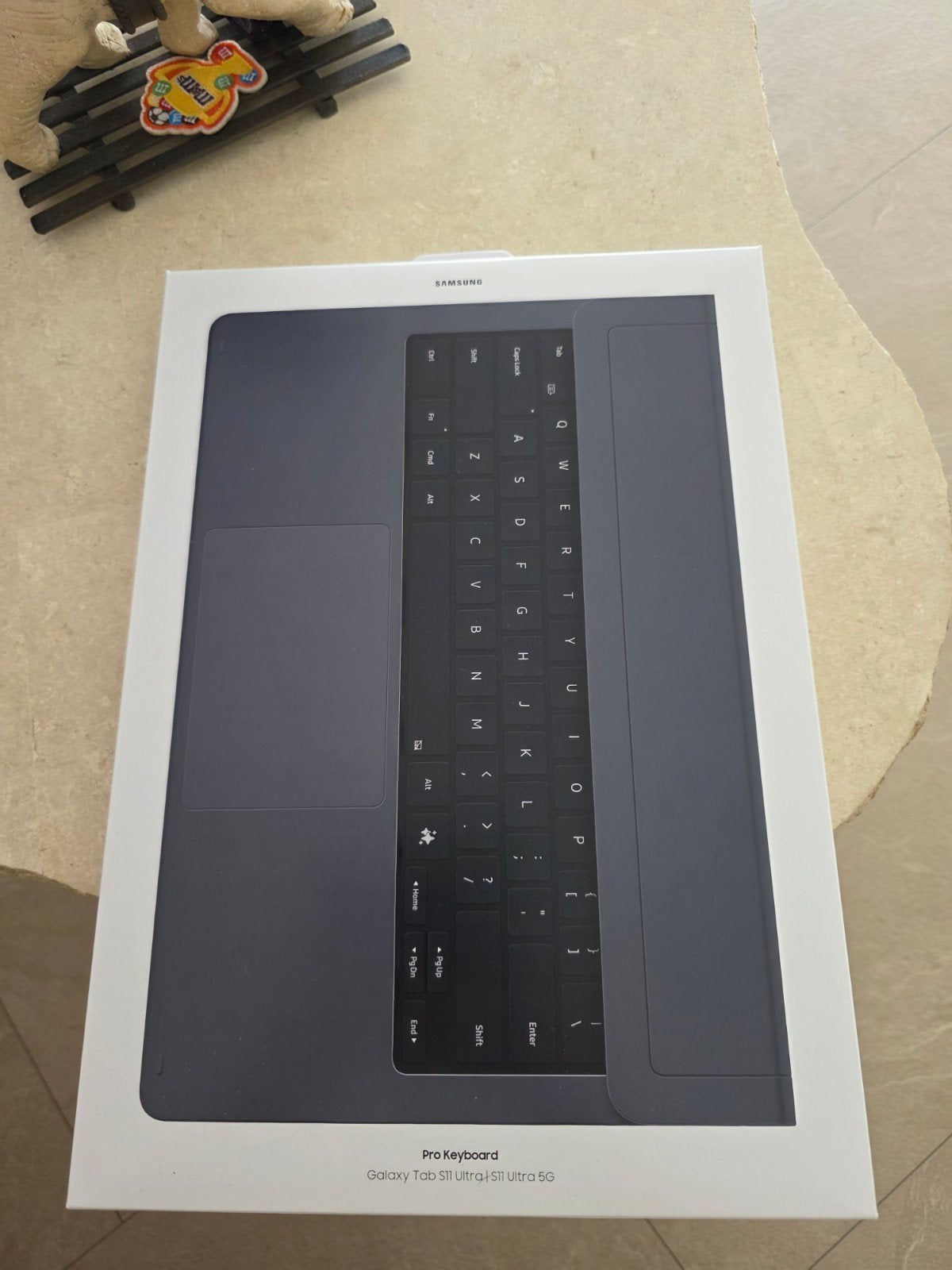 Samsung Pro Keyboard voor Galaxy Tab S8 Ultra, Nieuw, Ophalen of Verzenden, Draadloos, Trackpad