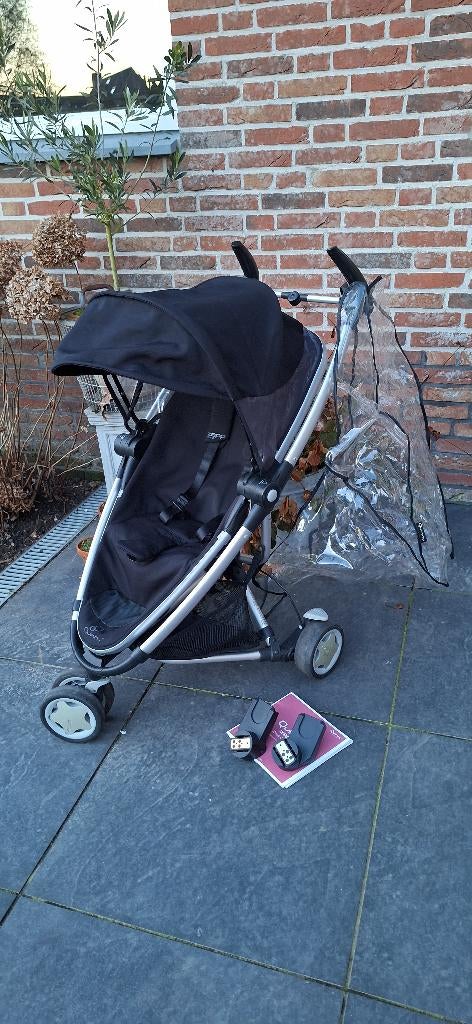 Buggy Quinny Zapp compleet met veel accessoires, Kinderen en Baby's, Buggy's, Gebruikt, Quinny, Regenhoes, Verstelbare rugleuning