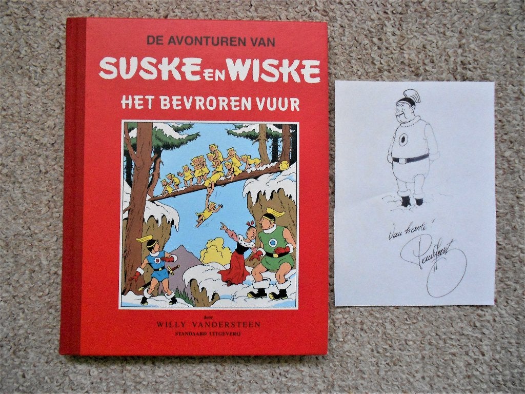 Suske en Wiske 19 - Het Bevroren Vuur - Klassiek +tek Geerts, Boeken, Stripboeken, Willy Vandersteen, Eén stripboek, Nieuw, Ophalen of Verzenden
