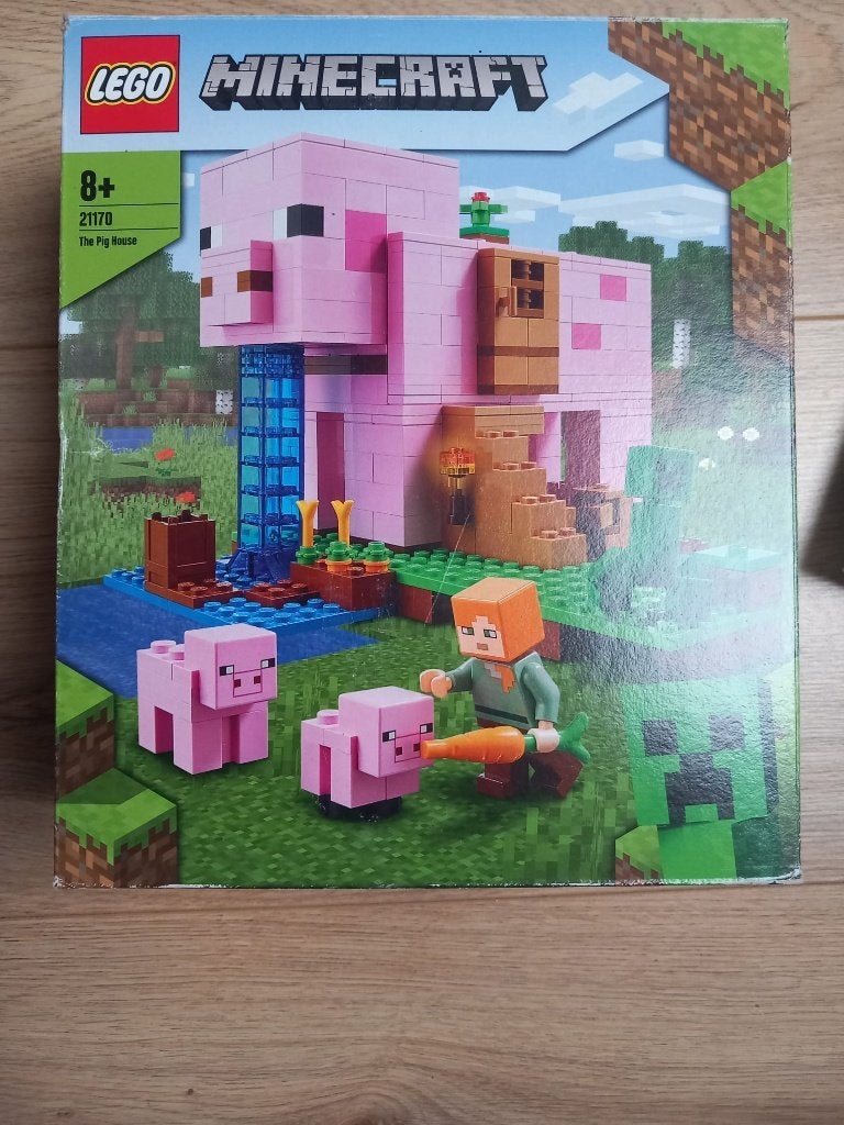 Lego 21170 Varkenshuis Minecraft, Minecraft, Lego, Ophalen of Verzenden, Zo goed als nieuw