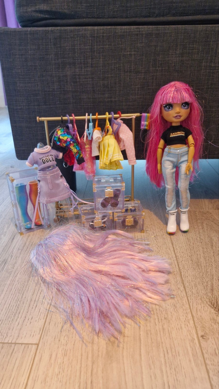 Rainbow High poppen met accessoires, Ophalen, Gebruikt, Overige typen