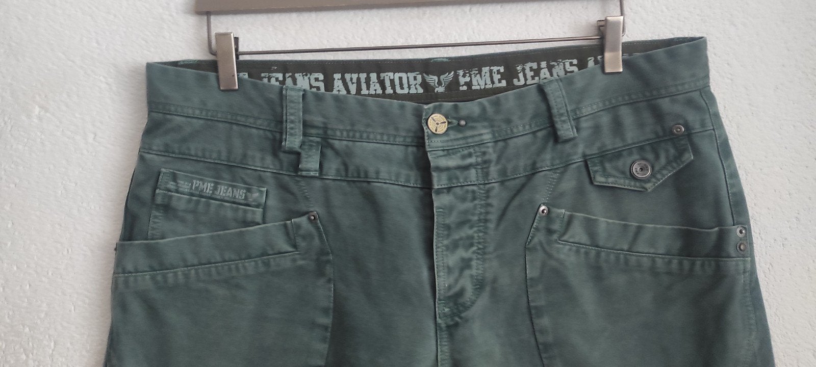 PME Legend Jeans Aviator - Groen - W38/L36, W36 - W38 (confectie 52/54), Overige kleuren, Ophalen of Verzenden, PME Legend
