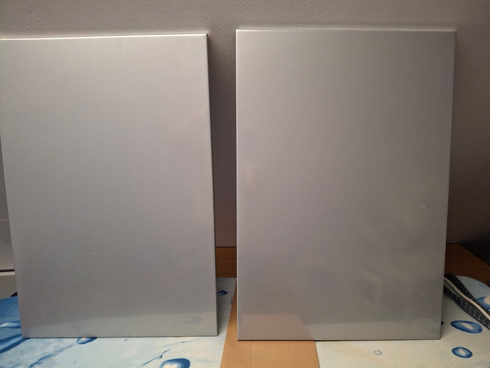 Magneetbord 40x58x 2cm, Ophalen, Gebruikt, Grijs, Metaal