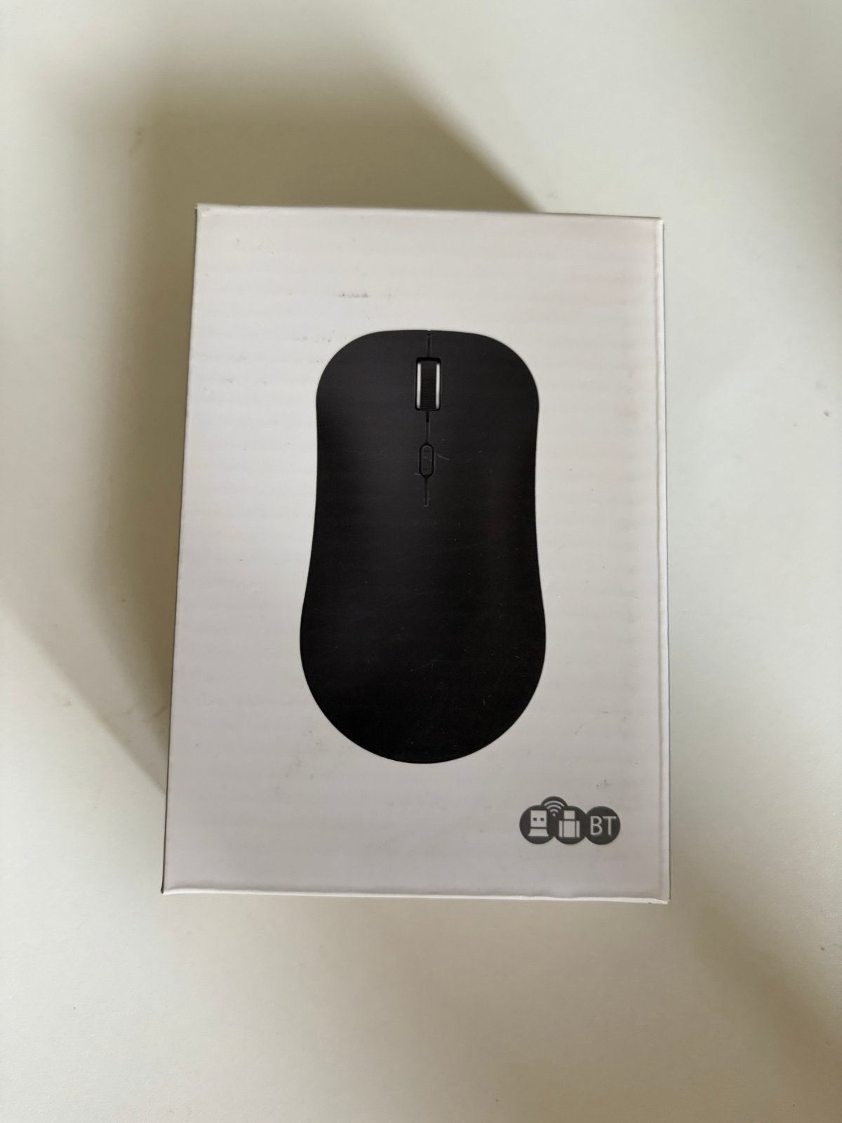 Seenda Draadloze Muis 2.4G USB + Type-C Zwart, Computers en Software, Muizen, Nieuw, Muis, Rechtshandig, Draadloos, Ergonomisch