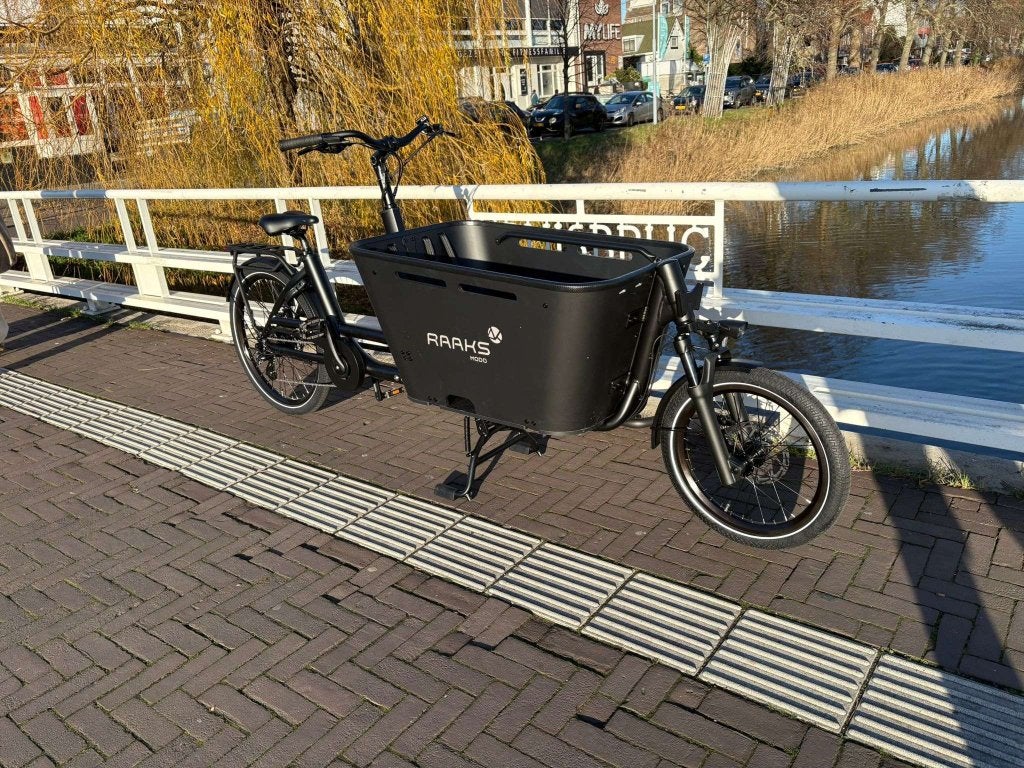 Fietshokje Hoofddorp: Raaks Modo Elektrische bakfiets NIEUW!, 4 kinderen of meer, Niet ingevuld, Nieuw, Ophalen of Verzenden