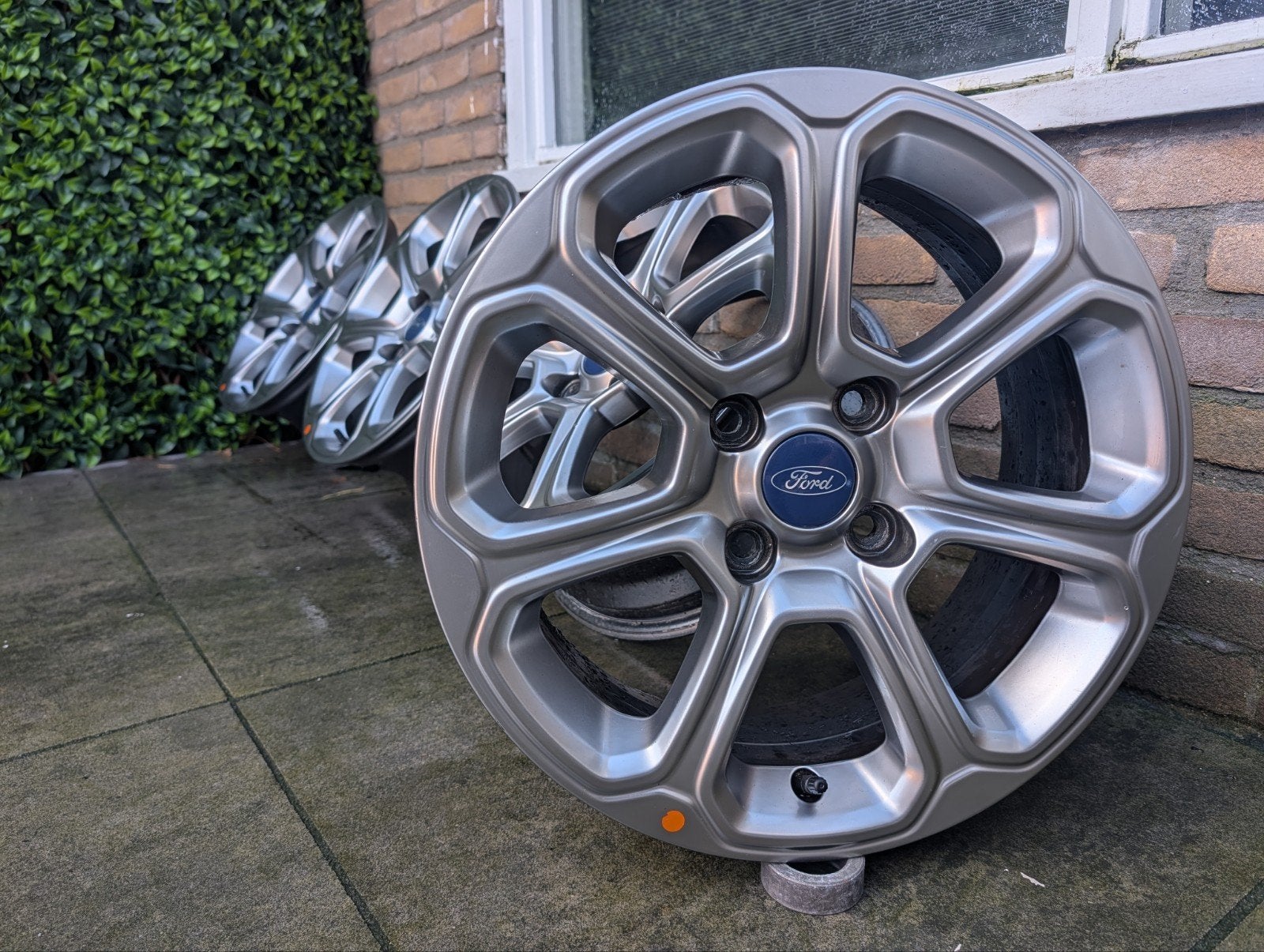 Originele 16 inch Ford EcoSport velgen Winterset 4x108 TPMS, Gebruikt, Velg(en), 16 inch, Ophalen of Verzenden