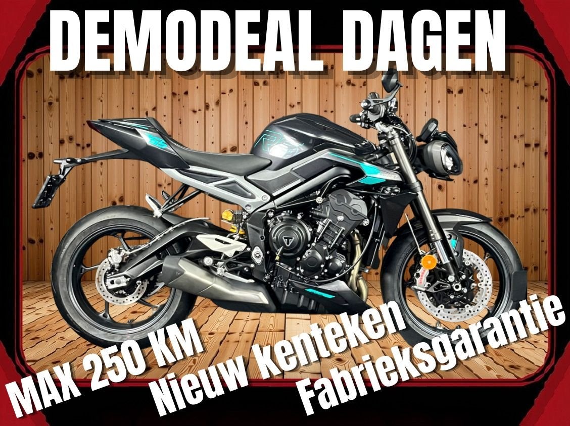 Triumph STREET TRIPLE 765 RS (bj 2026), Motoren, ABS, Nieuw, Bedrijf, Sport