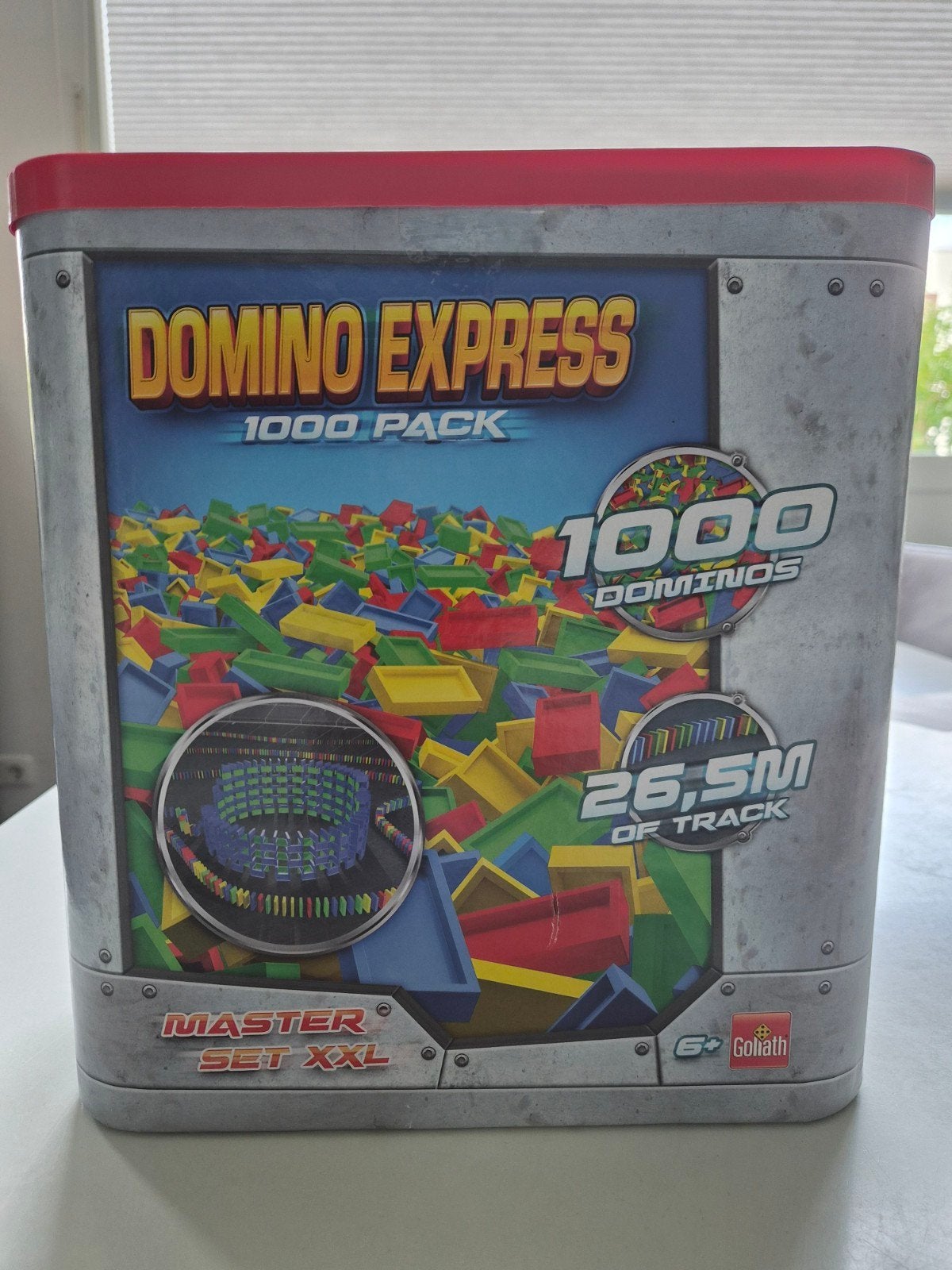 Domino Express Master Set XXL - 1000 dominostenen, Ophalen of Verzenden, Zo goed als nieuw, Jongen of Meisje