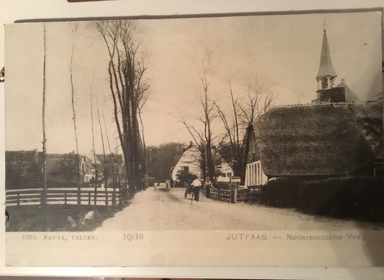 Oude foto Nedereindse weg Jutphaas/ Nieuwegein, Antiek en Kunst, Kunst | Tekeningen en Foto's, Ophalen of Verzenden, Foto, Fotografie