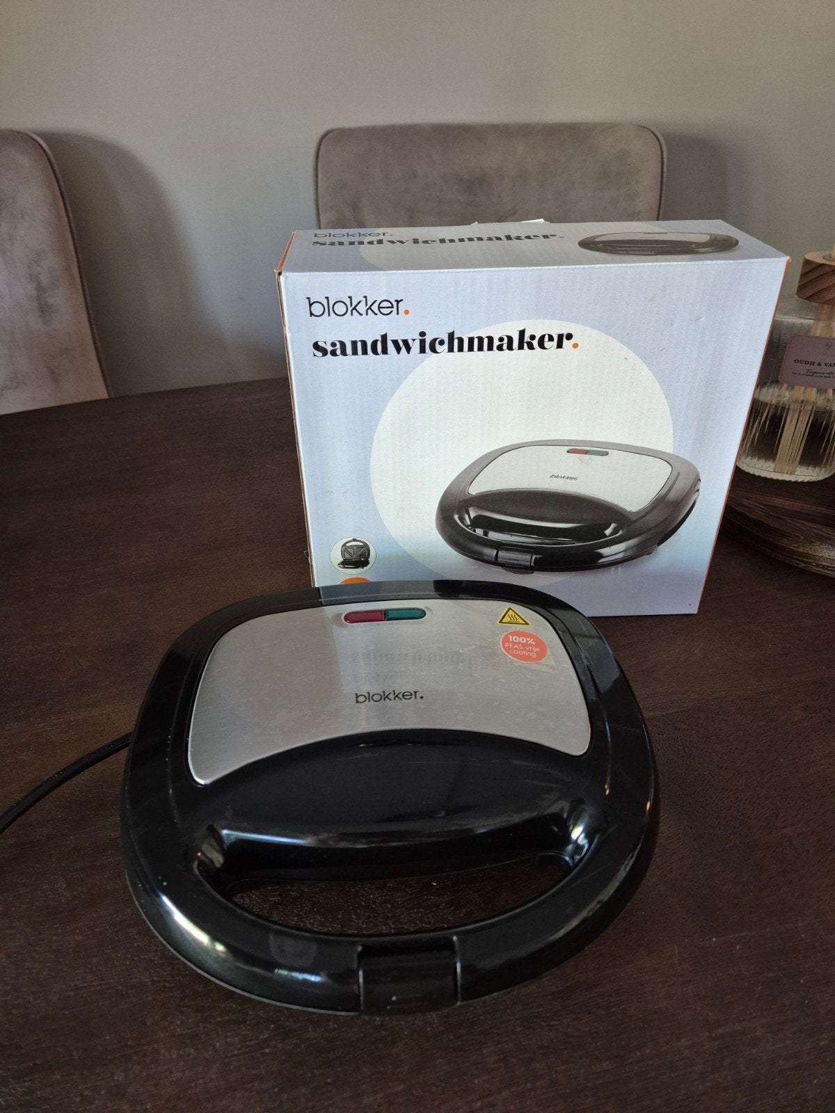 Tosti ijzer, Ophalen
