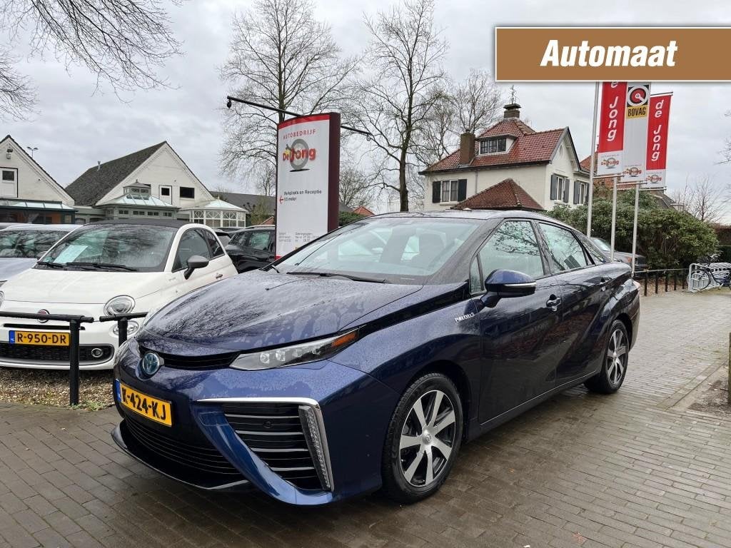 Toyota MIRAI FCV EXECUTIVE WATERSTOF / LEDER / CAMERA / NAVI, Auto's, Automaat, Gebruikt, Overige brandstoffen, Leder