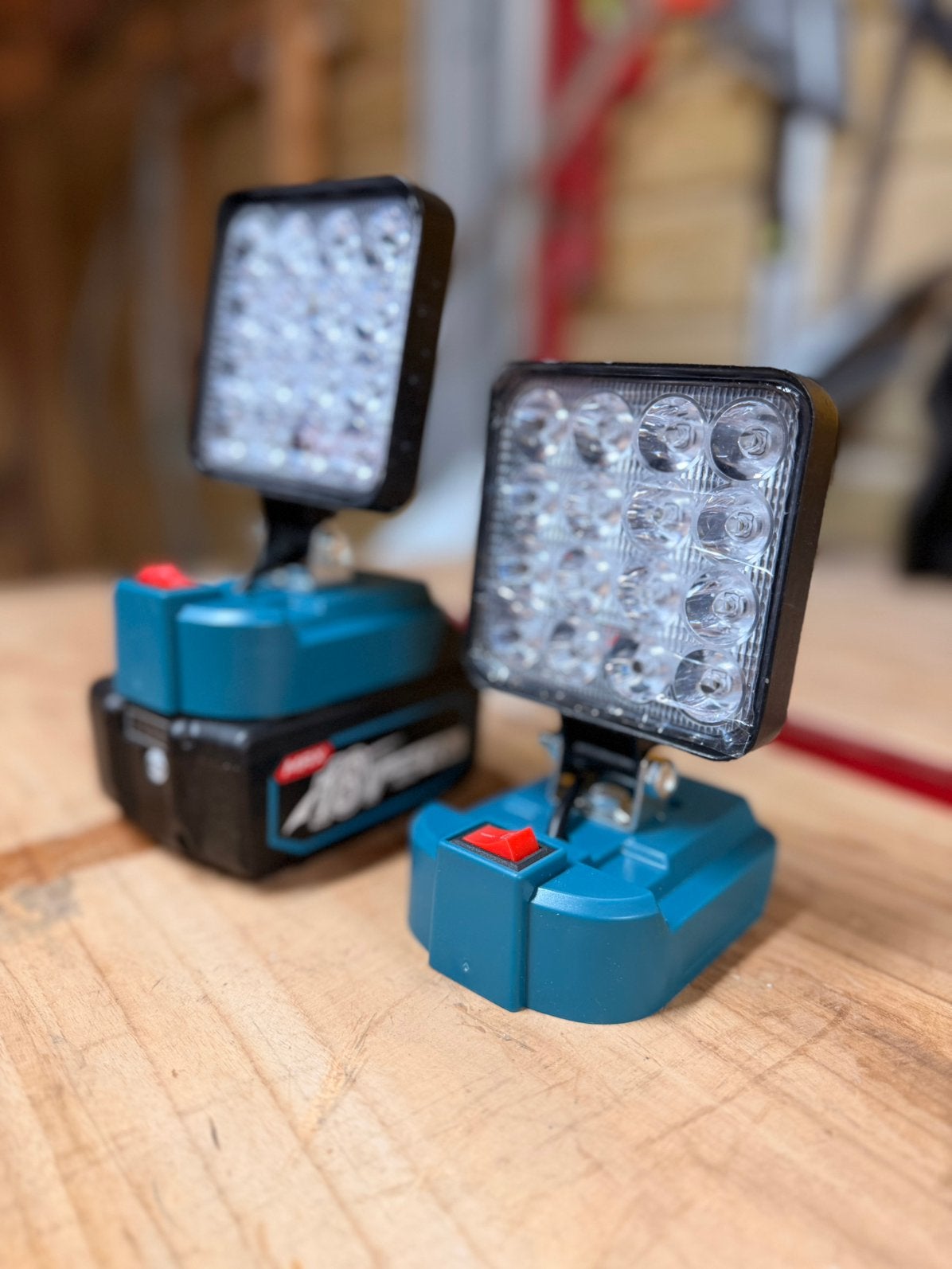 2 felle LED Werklampen voor Makita 18V lxt Accu’s –, Lineax pro, Nl, Nieuw, Lineaxpro@gmail.com