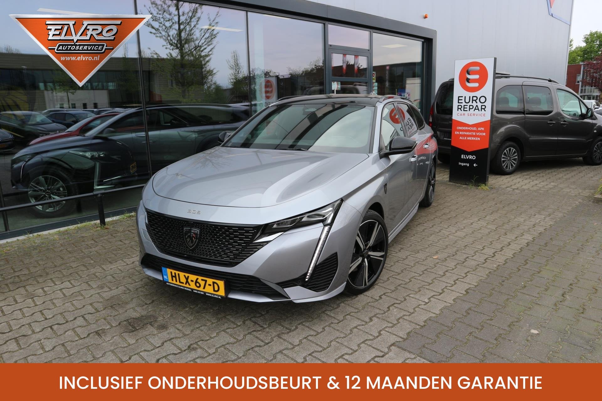 Peugeot 308 SW 1.2 PureTech GT 130PK AUTOMAAT NAVI FOCAL PAN, Auto's, Gebruikt, Zwart, 1199 cc, 19 km/l