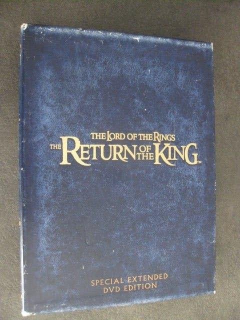 THE LORD OF THE RINGS - THE  RETURN OF THE KING in 4-DVD BOX, Vanaf 12 jaar, Ophalen, Zo goed als nieuw