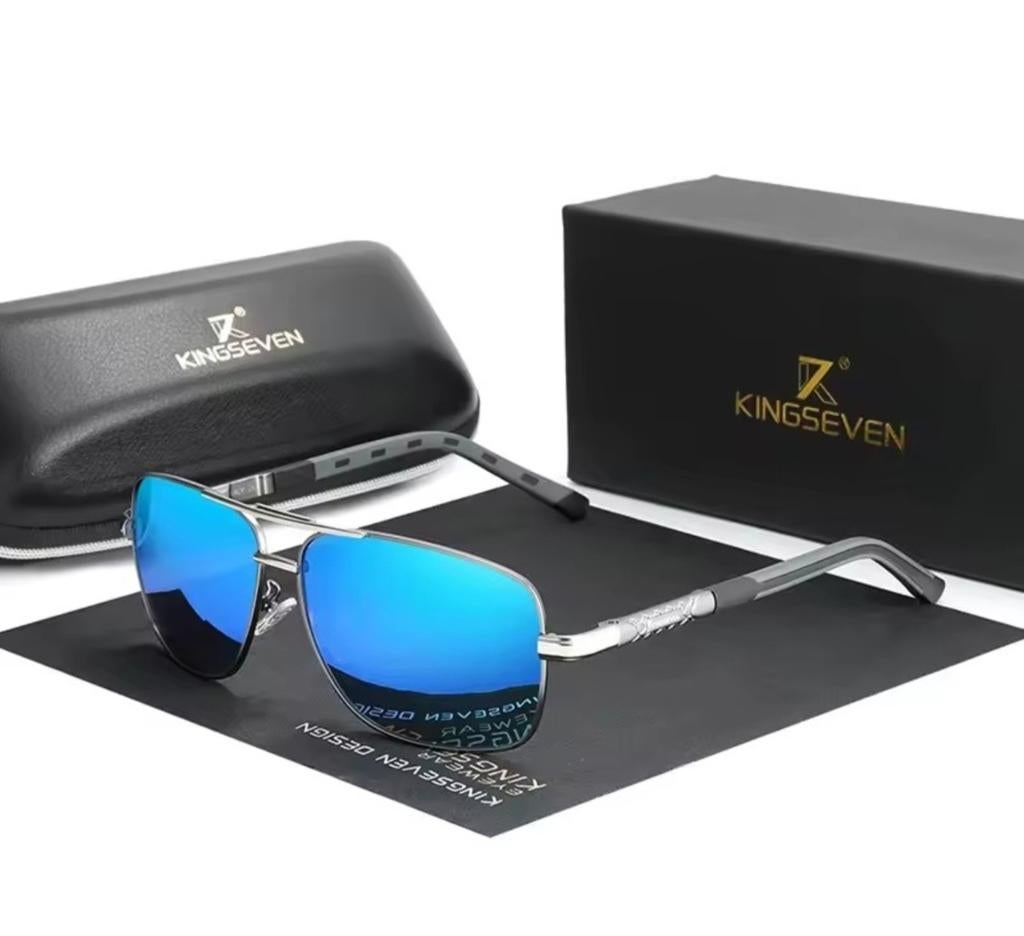 Kingsseven gepolariseerde zonnebril, Sieraden, Tassen en Uiterlijk, Zonnebrillen en Brillen | Heren, Overige merken, Zonnebril