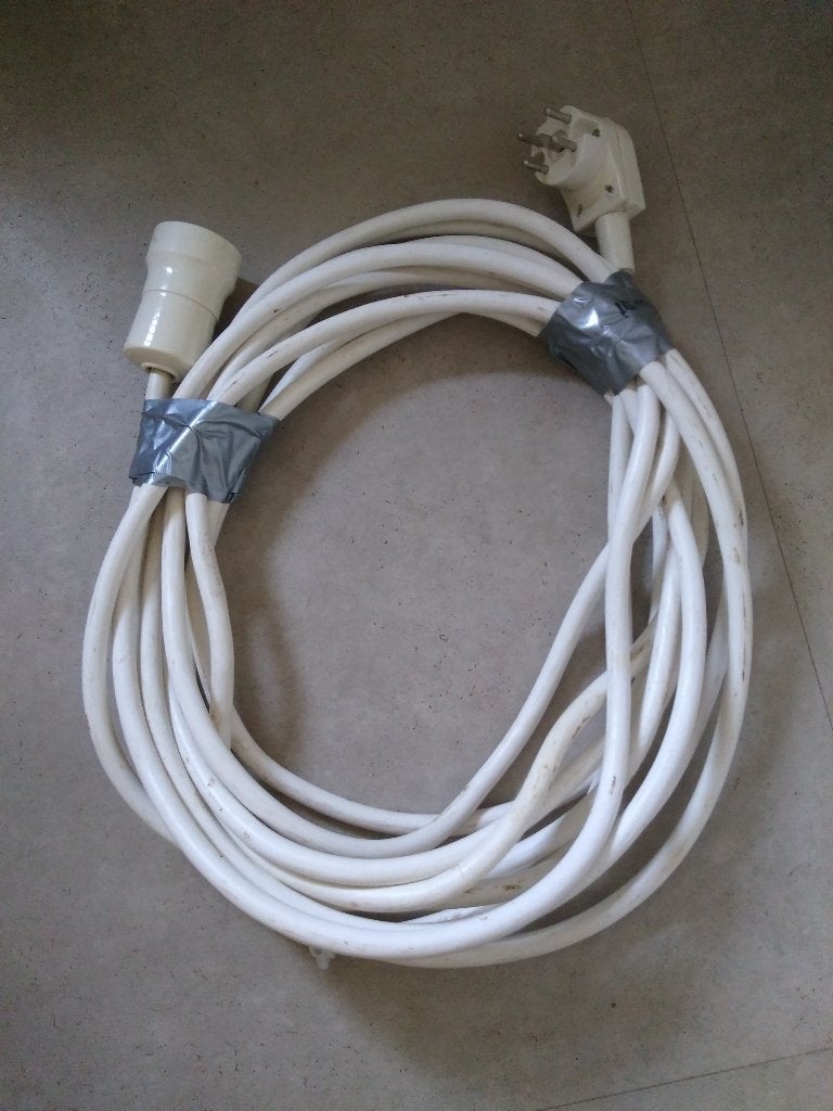 Perilex stekker verlengsnoer  van 10 meter, Ophalen, Kabel of Snoer