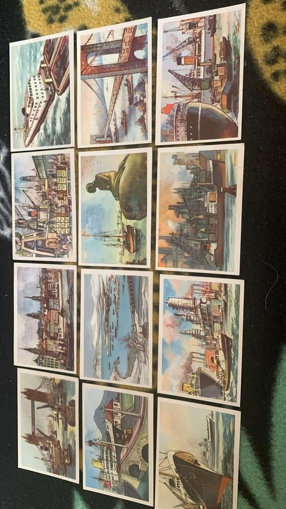 Rook Captain Grant Kaartjes - Havens en Schepen, Ophalen of Verzenden, Zo goed als nieuw, Plaatjesalbum