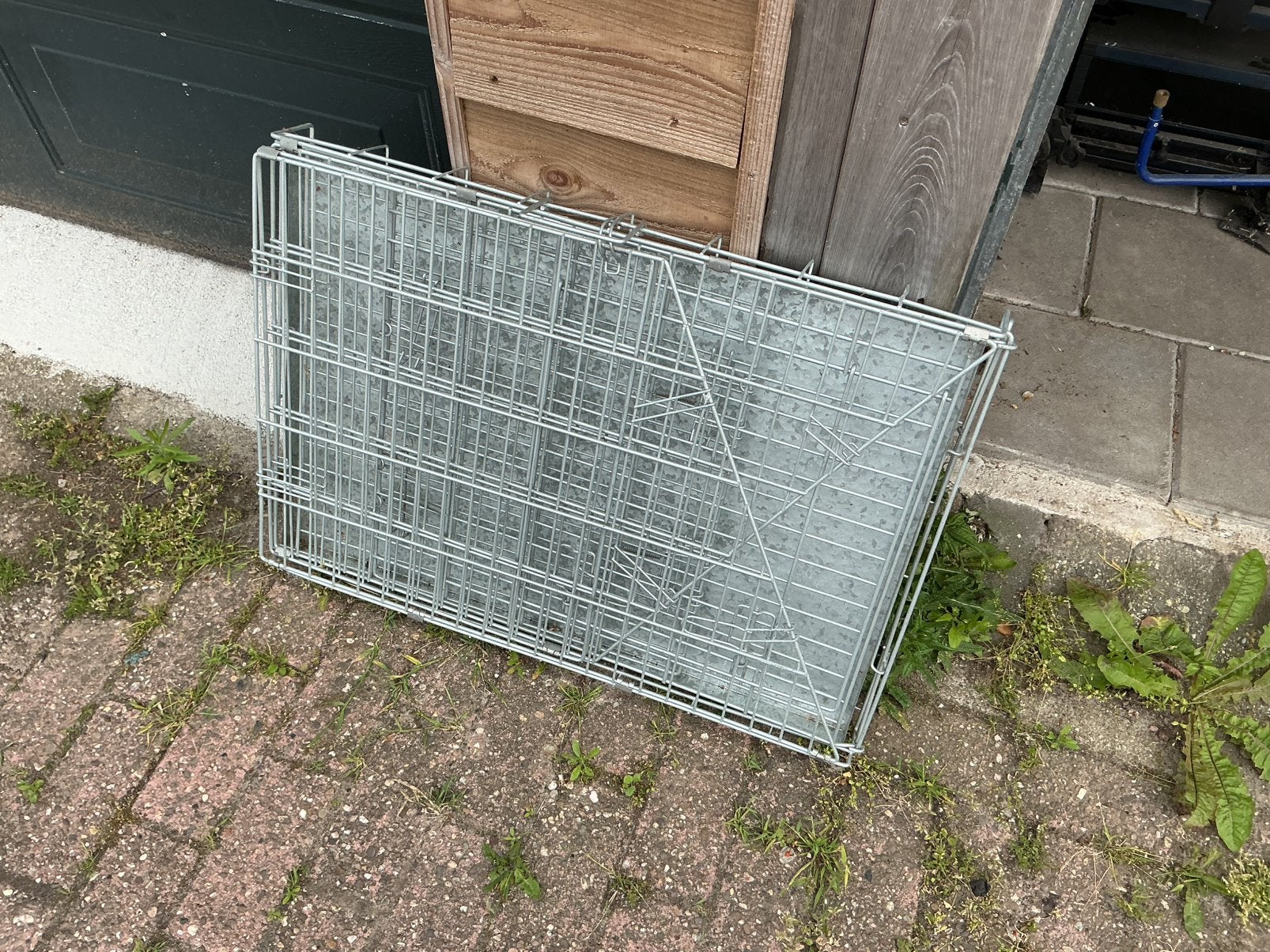 Honden bench, Dieren en Toebehoren, Ophalen, Hondenkennel, Gebruikt, Minder dan 65 cm
