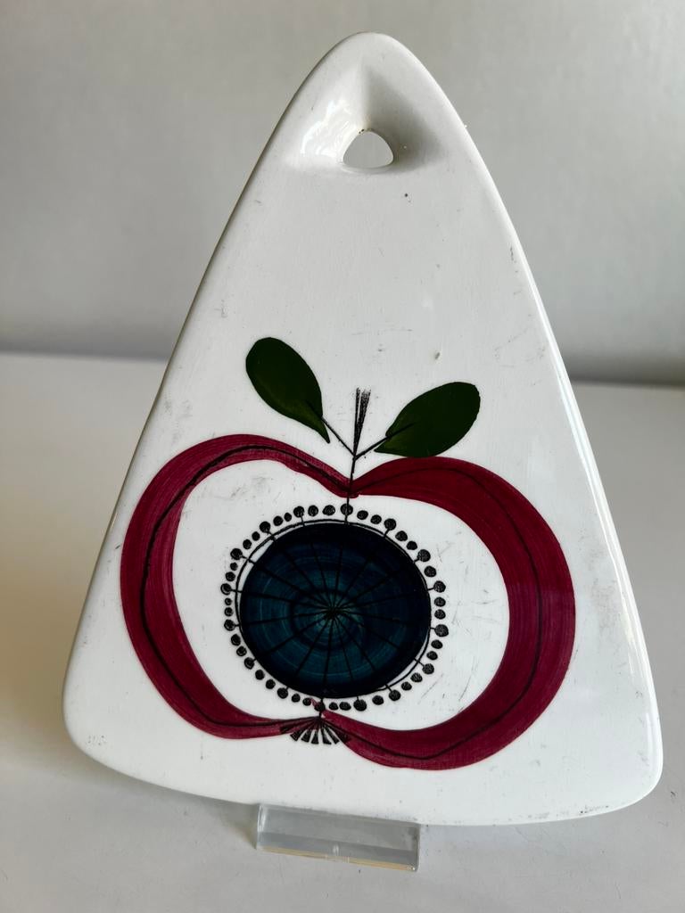 Rörstrand POMONA Appel Fruit Plank Marianne Westman 50’s, Ophalen of Verzenden