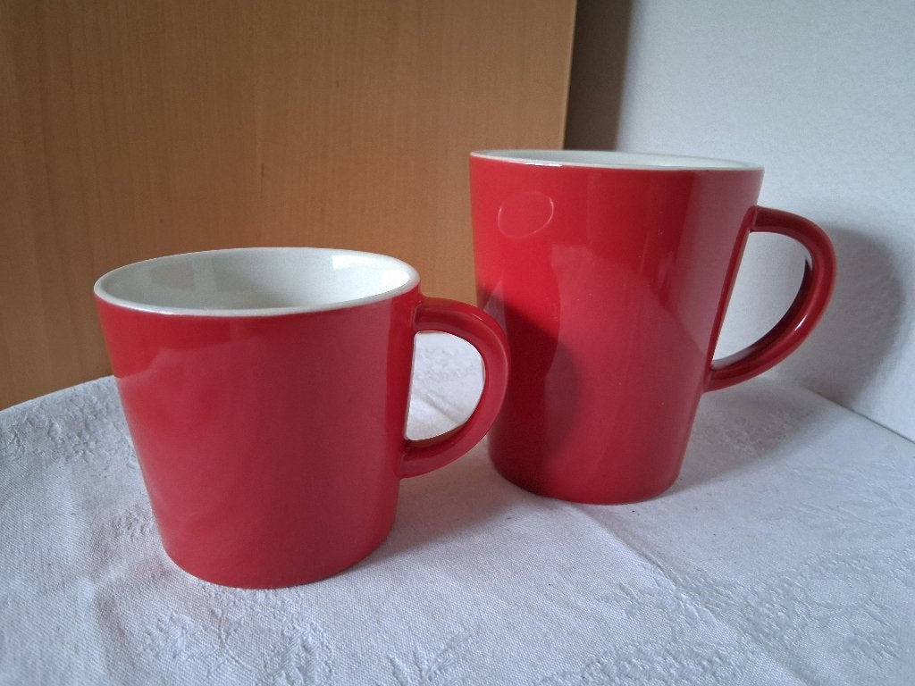 HEMA mok groot en klein *eureka*, Hema, Ophalen of Verzenden, Zo goed als nieuw, Overige stijlen