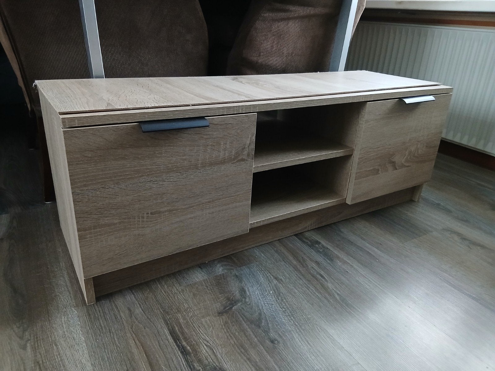 Tv kast Sonoma eiken 102x35x36,5, Ophalen, Zo goed als nieuw, 25 tot 50 cm, Minder dan 100 cm