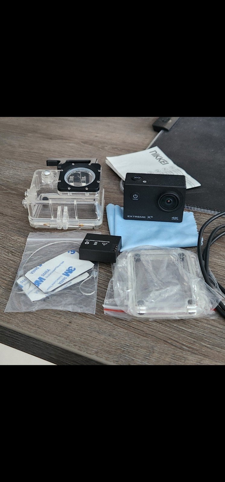 NIKKEI X6 4K Action Camera - Zo goed als nieuw, Ophalen of Verzenden