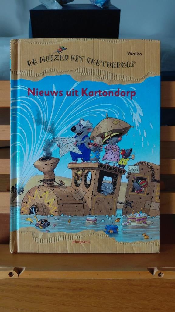 De Muizen uit Kartondorp: Nieuws uit Kartondorp - Walko, Ophalen of Verzenden, Gelezen, Walko, Fictie algemeen