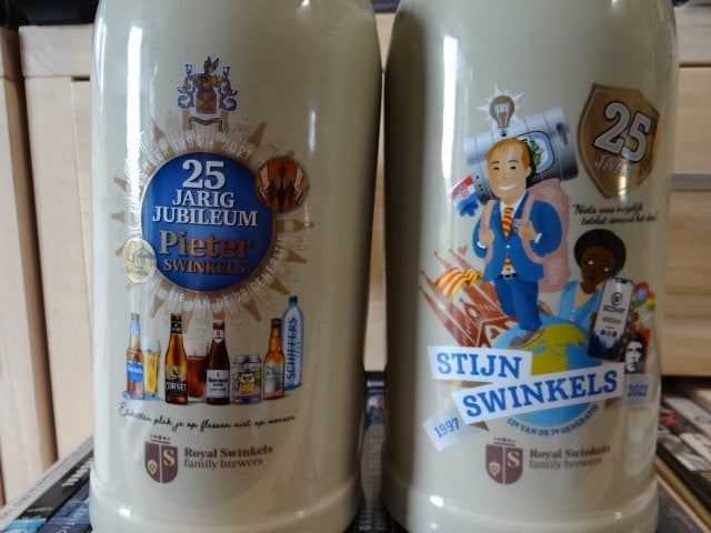 2 Bavaria Bier Swinkels Jubileum pullen., Ophalen of Verzenden, Nieuw, Pul(len), Bavaria