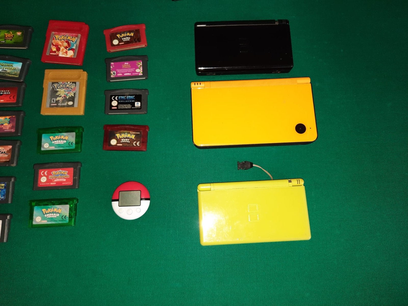 Nintendo DS met veel games en accessoires, Zwart, Ophalen of Verzenden, DS Lite, Gebruikt