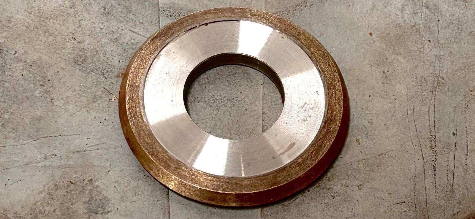 Brons gesinterde diamant slijpschijf (lortone), Ophalen of Verzenden, Zo goed als nieuw