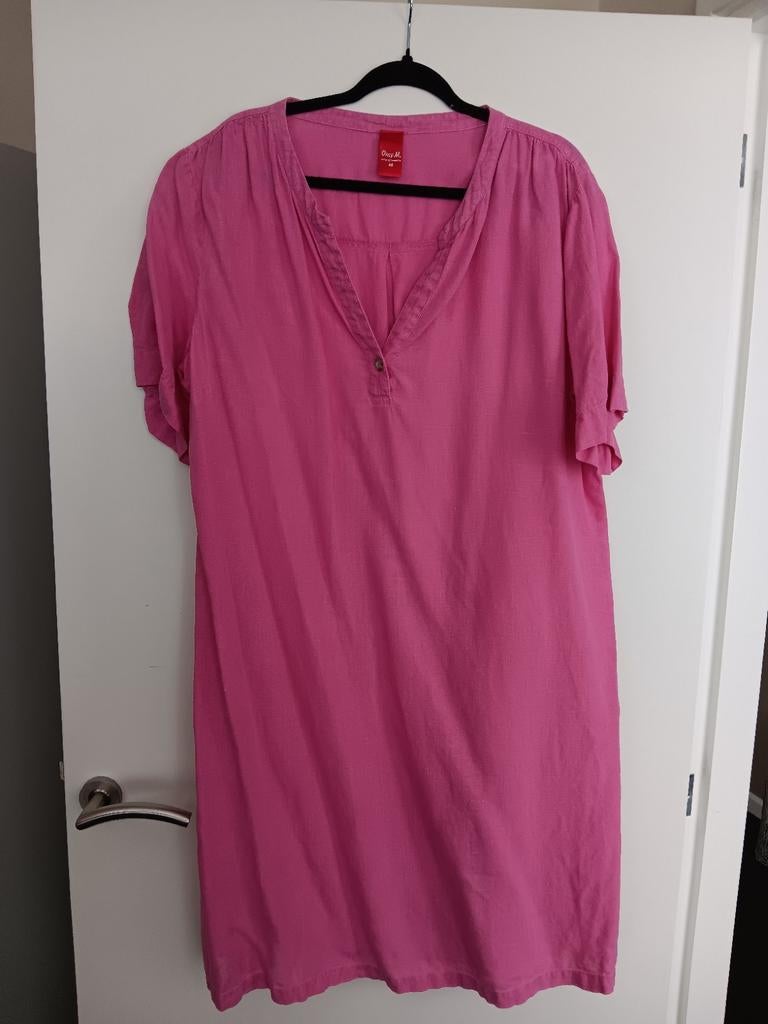 Te Koop: ONLY-M Tuniek/Jurk,  mt 46. Linnen. (J-73)., Only-M, Jurk, Ophalen of Verzenden, Zo goed als nieuw