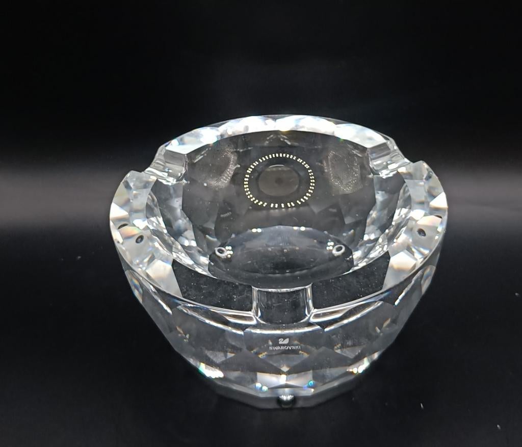 Swarovski asbak, Verzamelen, Swarovski, Zo goed als nieuw, Figuurtje, Ophalen of Verzenden