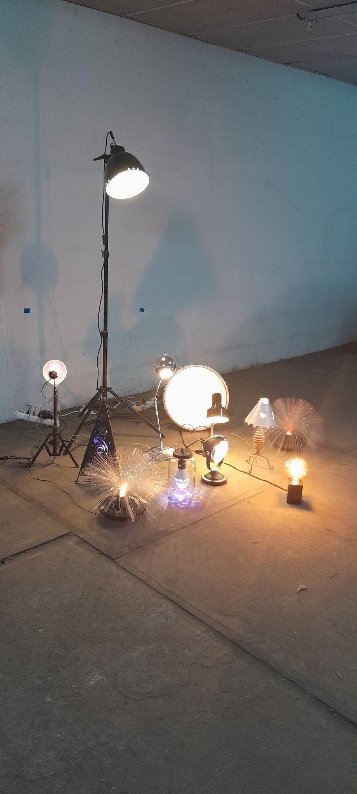 Diverse lampen en verlichting - Unieke collectie, Overige merken, Gebruikt, Meerkleurig, Vintage