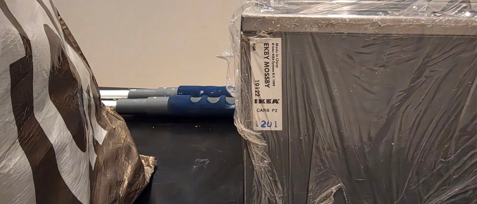 IKEA Ekby Mossby Planken met Ekby Bjarnum Beugels, Huis en Inrichting, Ophalen of Verzenden