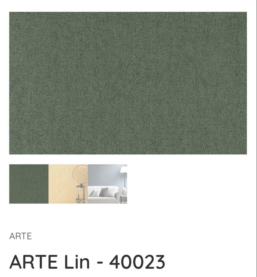 Behang restant Arte Flamant Groen, Huis en Inrichting, Stoffering | Behang, Ophalen of Verzenden, Groen, Arte