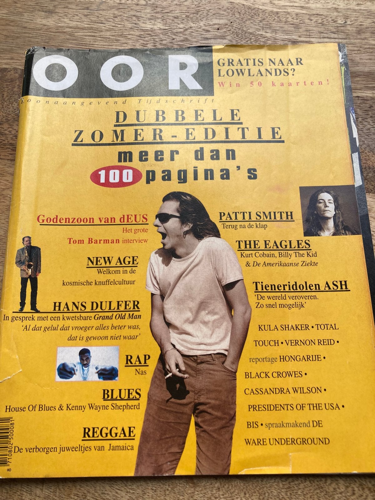 OOR 1997 Patti Smith DEUS Black Crowes NAS Hans Dulfer ASH, Boeken, Ophalen of Verzenden, Muziek, Film of Tv