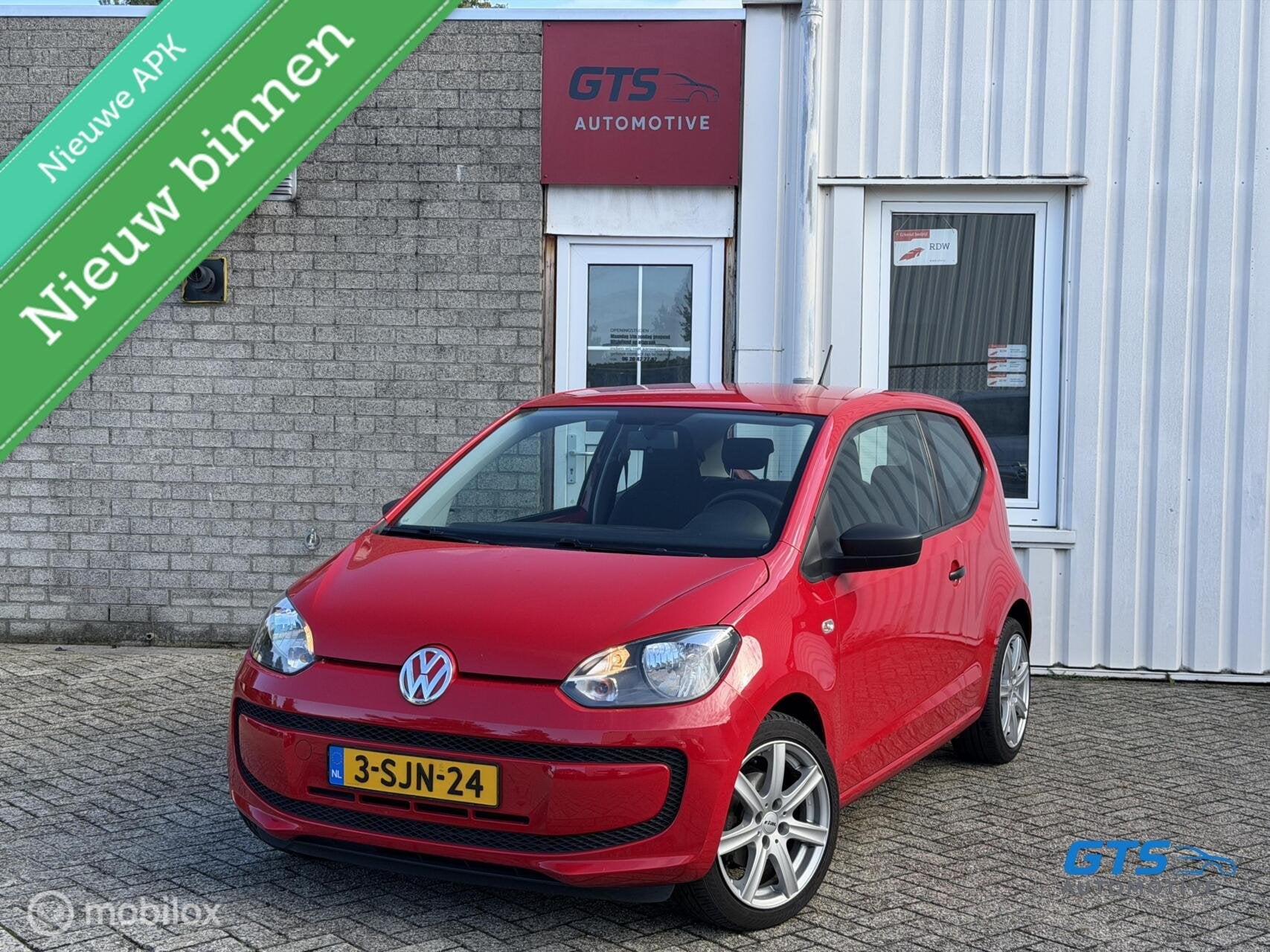 Volkswagen Up! 1.0 take up! BlueMotion 2013 Airco, Auto's, Voorwielaandrijving, Euro 5, Bluetooth, Gebruikt