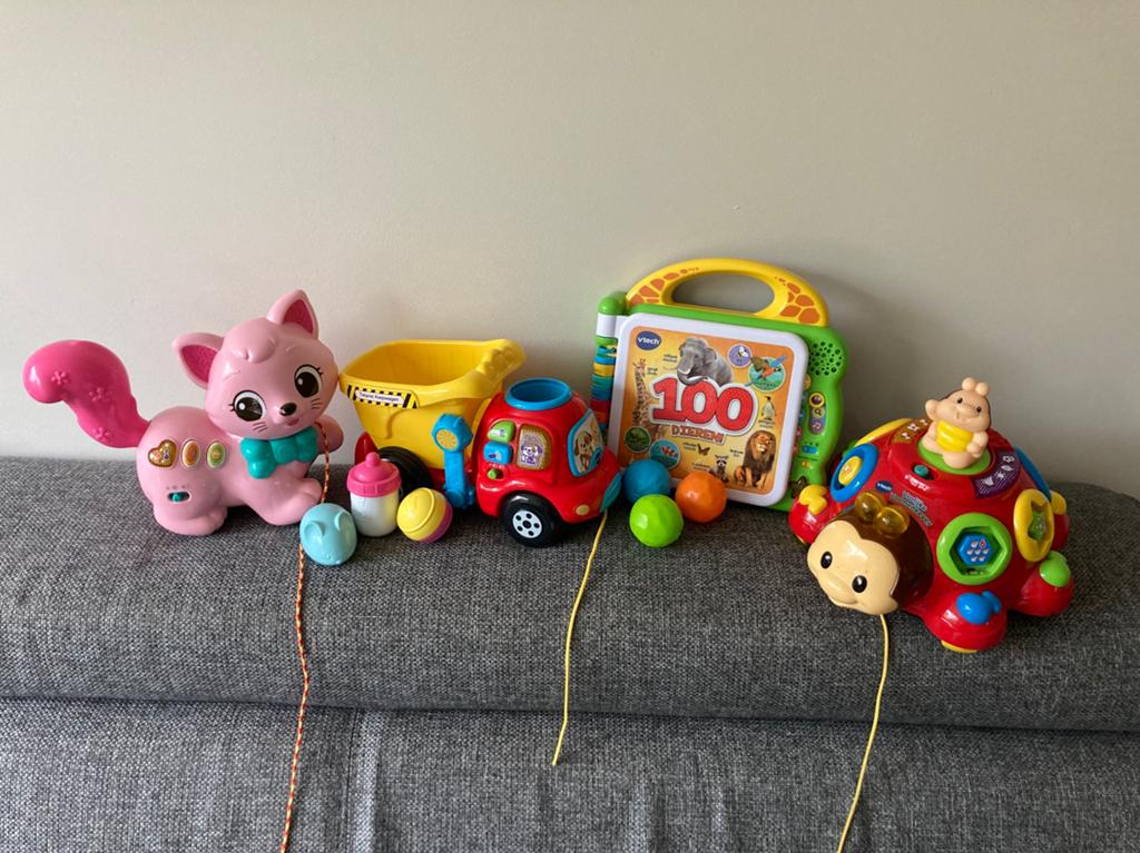 VTech speelgoed pakket, Ophalen, Gebruikt, 6 maanden tot 2 jaar
