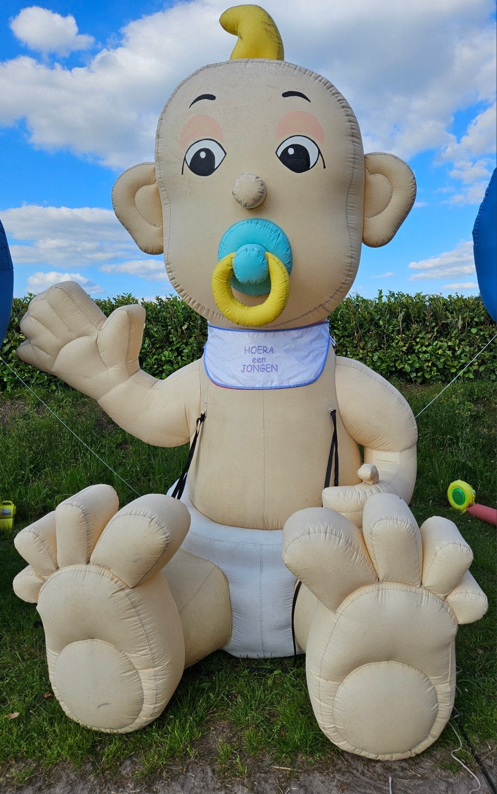 Opblaasbaby voor Jongetje en voor een Meisje te huur!!, Ophalen, Geboorte of Huwelijk