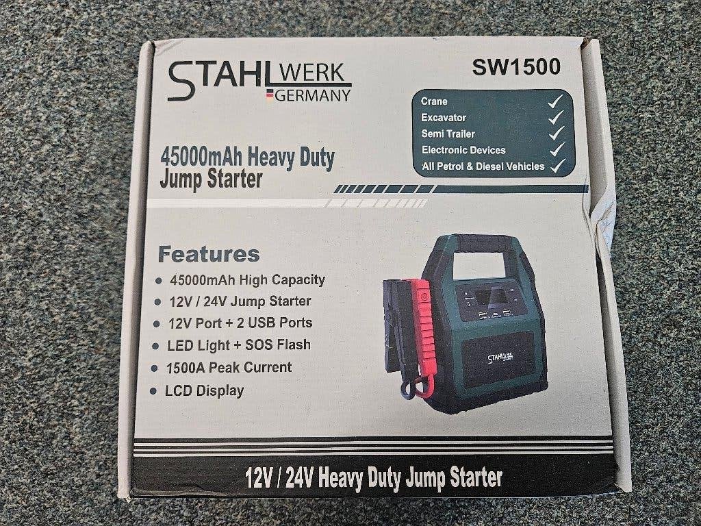 Nieuwe Stahlwerk SW1500 Jumpstarter 12V/24V, Ophalen, Nieuw