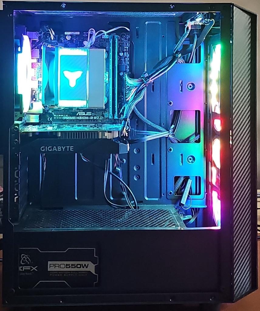 MULTIMEDIA & GAME PC i5 8600K/720GBSSD/16GBDDR4/GTX1650OC 4G, Computers en Software, Zelfgebouwde PC, Ophalen of Verzenden, Zo goed als nieuw