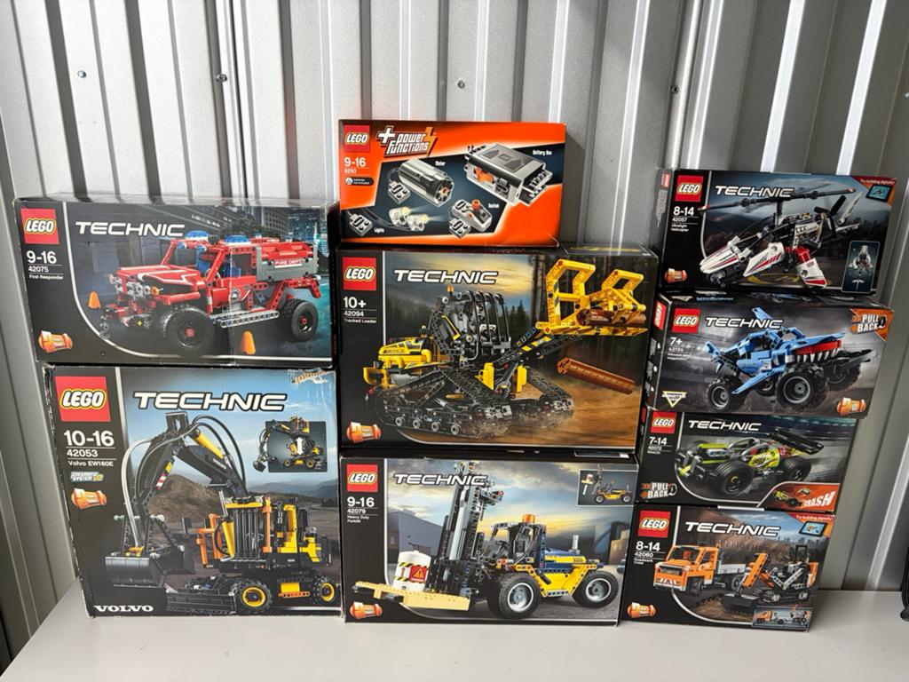 Lego partij technic sets, eenmalig gebouwd, Ophalen, Zo goed als nieuw, Technic, Complete set