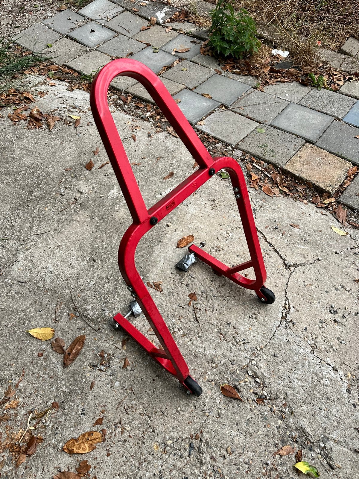 Rode Motorbok / Motorstandaard, Motoren, Ophalen, Gebruikt