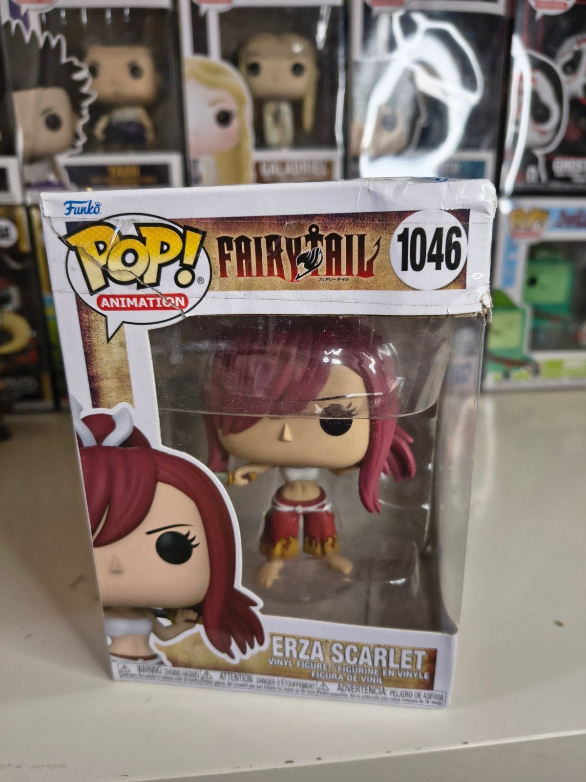Funko Pop! Animation Fairy Tail Erza Scarlet #1046, Ophalen of Verzenden
